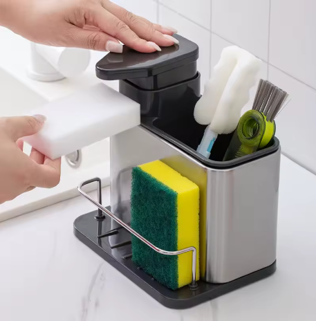 Distributeur de savon 3 en 1