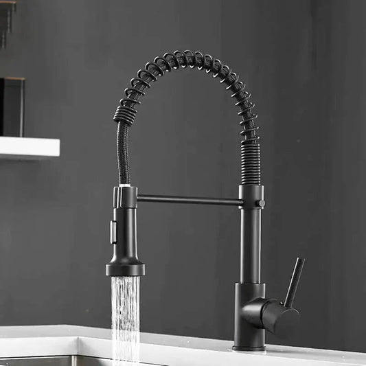Robinet de Cuisine Pivotant – Douchette Flexible