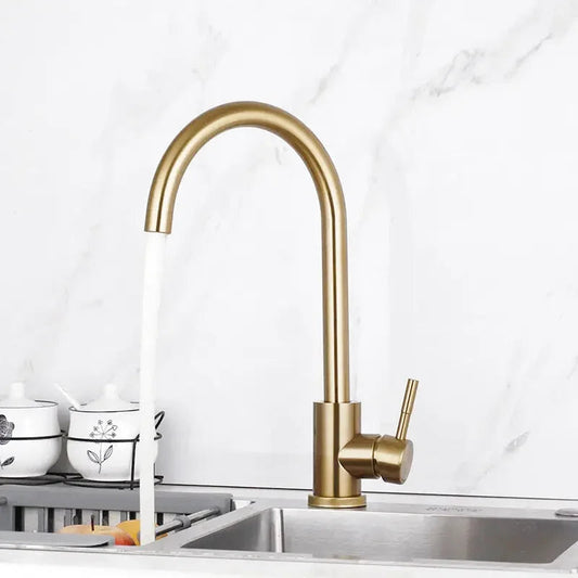 Robinet Mitigeur de Cuisine – Design Élégant en acier inoxydable