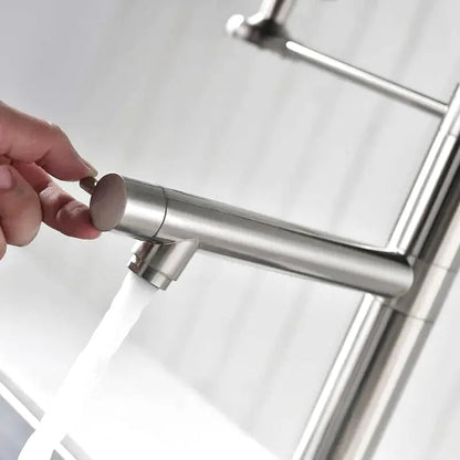 Robinet de Cuisine avec Ressort – Pulvérisateur Intégré Professionnel