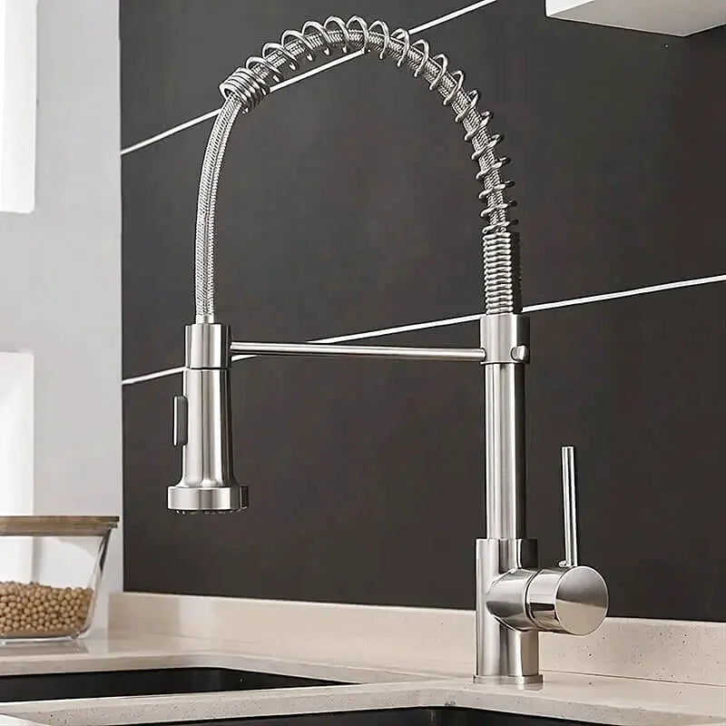 Robinet de Cuisine Pivotant – Douchette Flexible