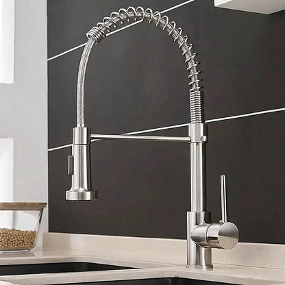 Robinet de Cuisine Pivotant – Douchette Flexible