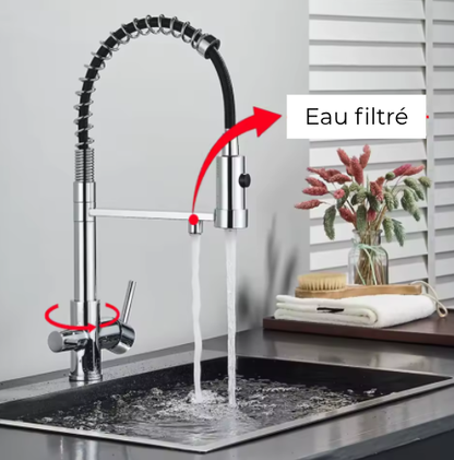 Zéphyr – Robinet Extractible Double Jet