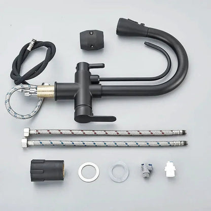 Robinet de Cuisine avec Filtre –Douchette Extractible et Mitigeur