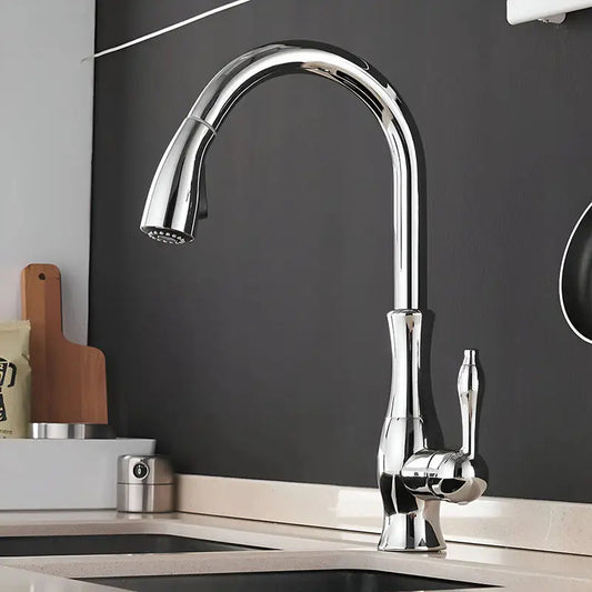 Robinet de Cuisine avec Douchette Extractible – Mitigeur et Design Moderne