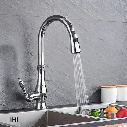 Robinet de Cuisine avec Douchette Extractible – Mitigeur et Design Moderne